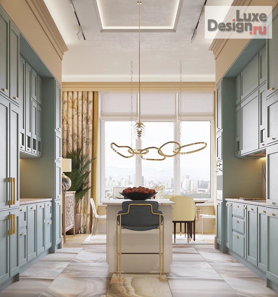 Дизайн интерьера трехкомнатной квартиры "Квартира PR-75 в ЖК Ривьера " (фото 13)