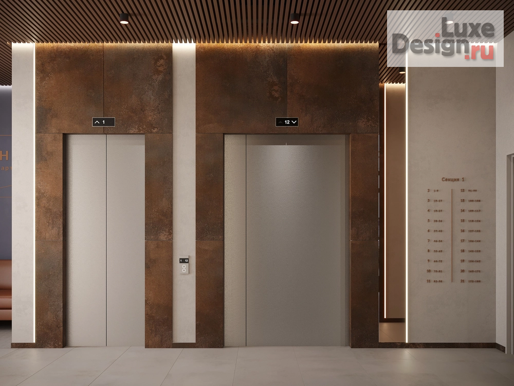 Дизайн интерьера офиса "МОП PR-426 ЖК "Видный"" (фото 9)