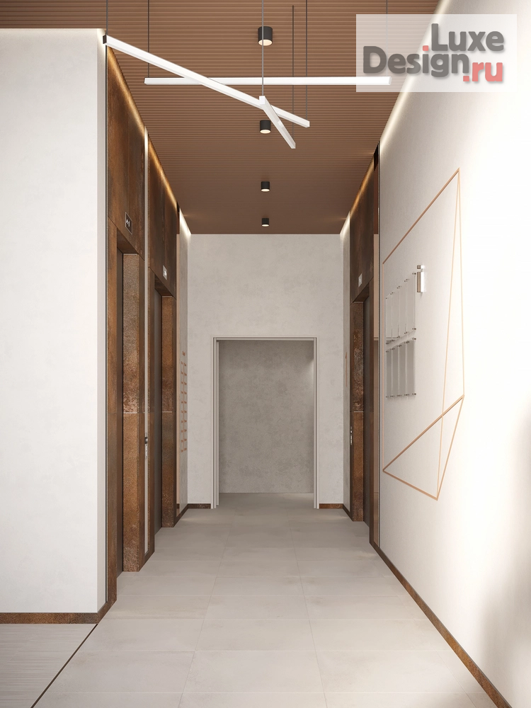 Дизайн интерьера офиса "МОП PR-426 ЖК "Видный"" (фото 12)