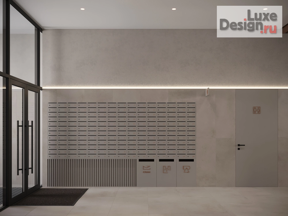 Дизайн интерьера офиса "МОП PR-426 ЖК "Видный"" (фото 7)