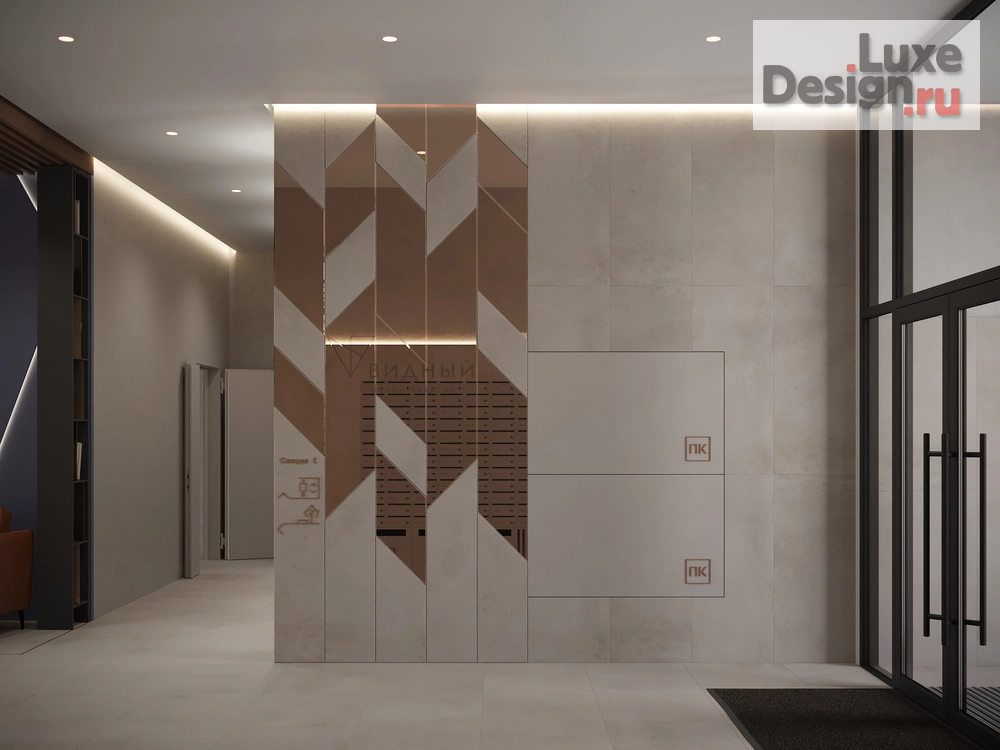 Дизайн интерьера офиса "МОП PR-426 ЖК "Видный"" (фото 8)