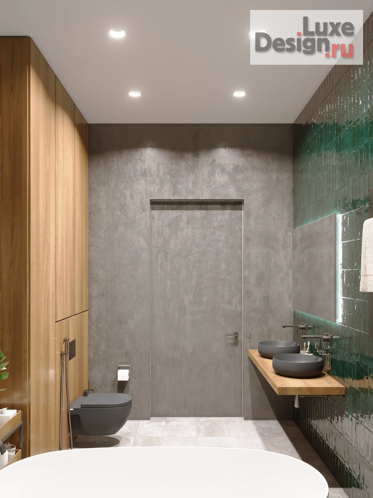 Дизайн интерьера трехкомнатной квартиры "Квартира PR-95 ЖК Макаровский" (фото 16)