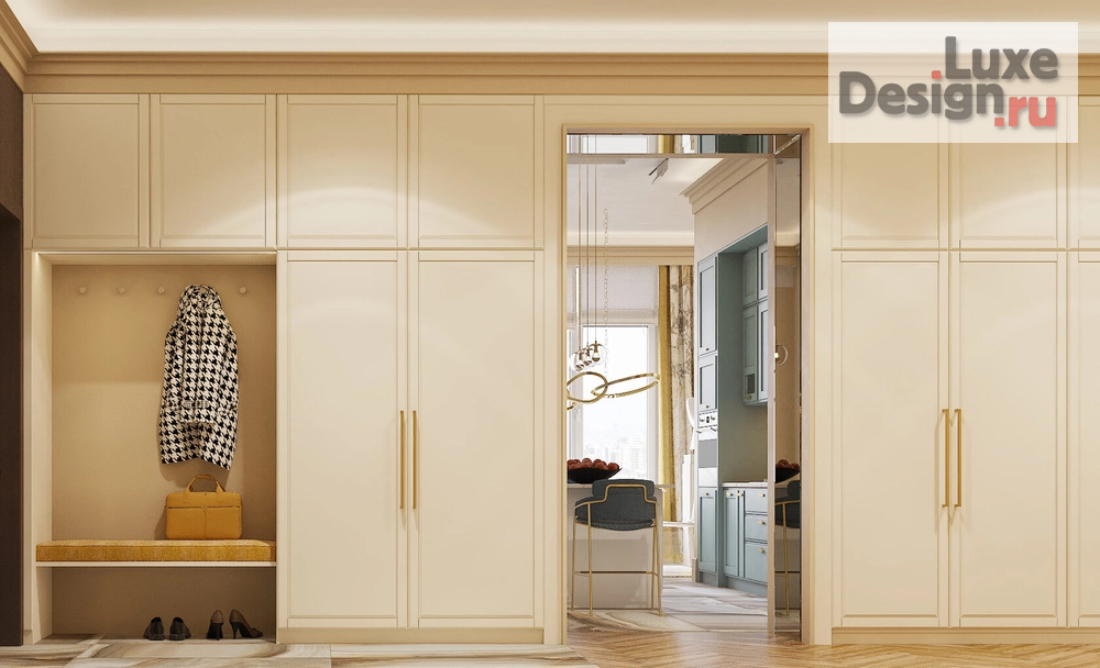 Дизайн интерьера трехкомнатной квартиры "Квартира PR-75 в ЖК Ривьера " (фото 15)