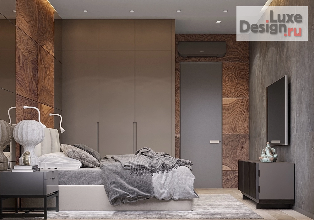 Дизайн интерьера двухкомнатной квартиры "Квартира PR-232 ЖК Клевер - парк" (фото 2)