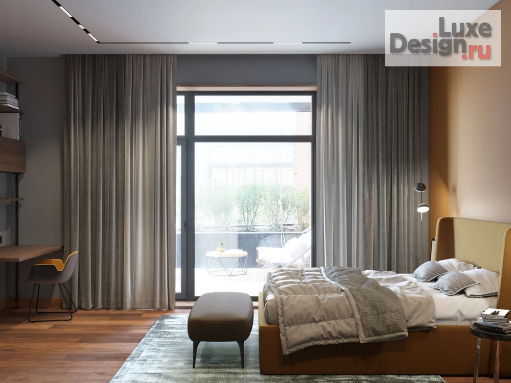 Дизайн интерьера трехкомнатной квартиры "Квартира PR-95 ЖК Макаровский" (фото 7)