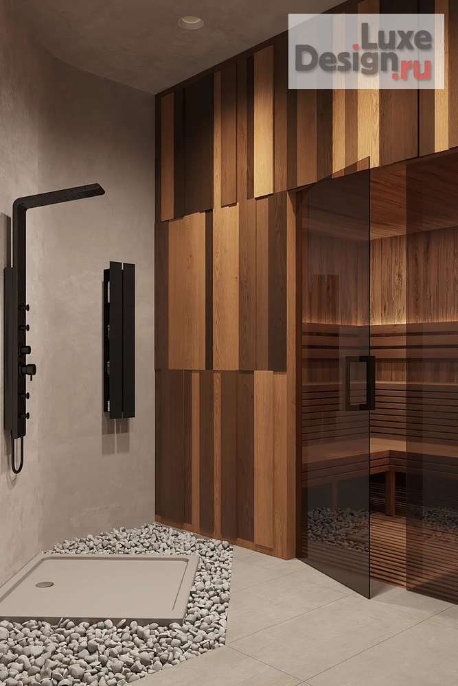 Дизайн интерьера коттеджа "Дом PR-99 в КП Заповедник" (фото 13)