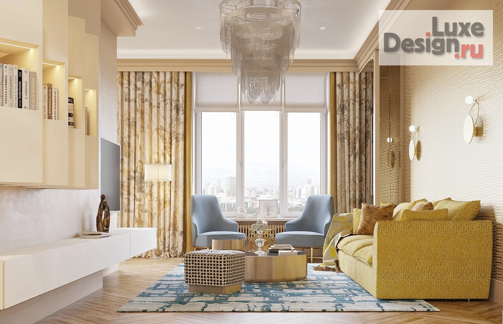 Дизайн интерьера трехкомнатной квартиры "Квартира PR-75 в ЖК Ривьера " (фото 17)