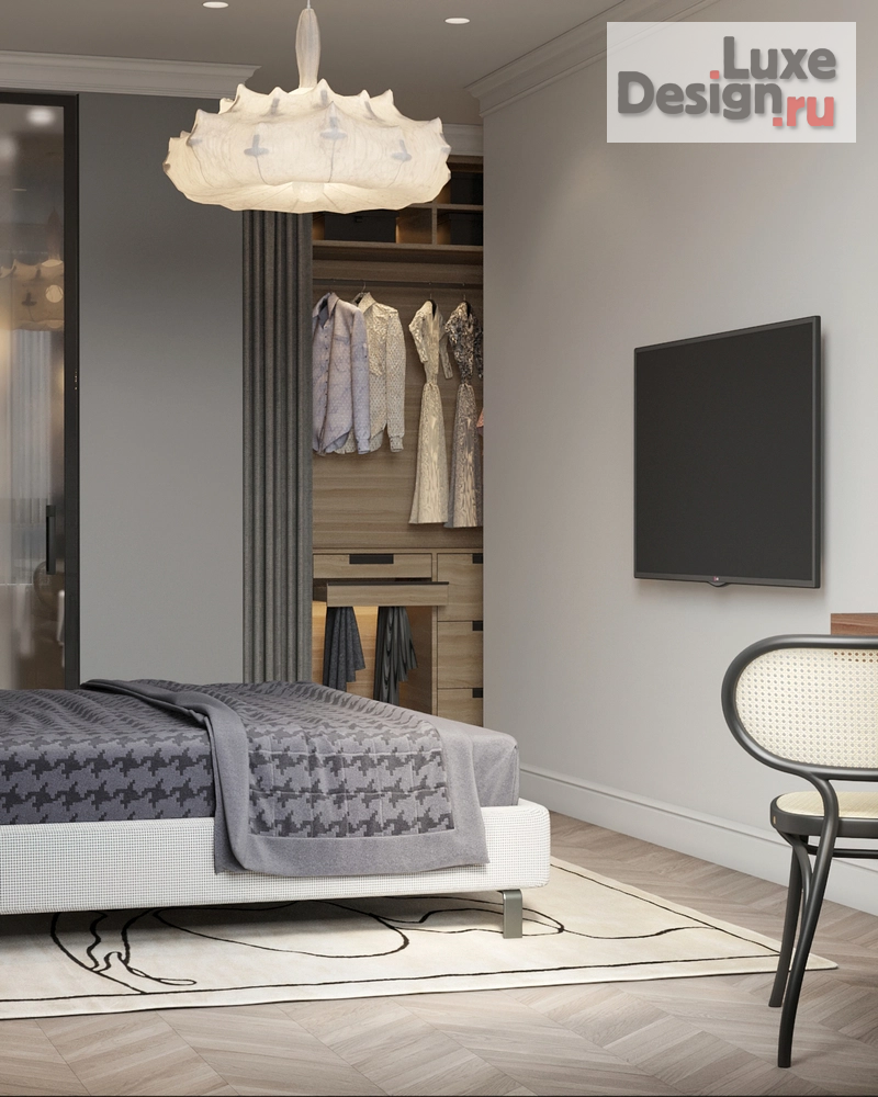 Дизайн интерьера четырехкомнатной квартиры "Квартира PR-101 в ЖК Нагорный" (фото 26)