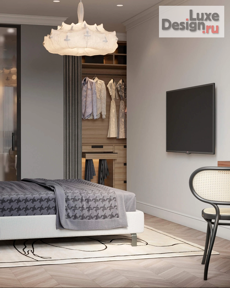 Дизайн интерьера трехкомнатной квартиры "Квартира PR-358 ЖК Нагорный" (фото 26)