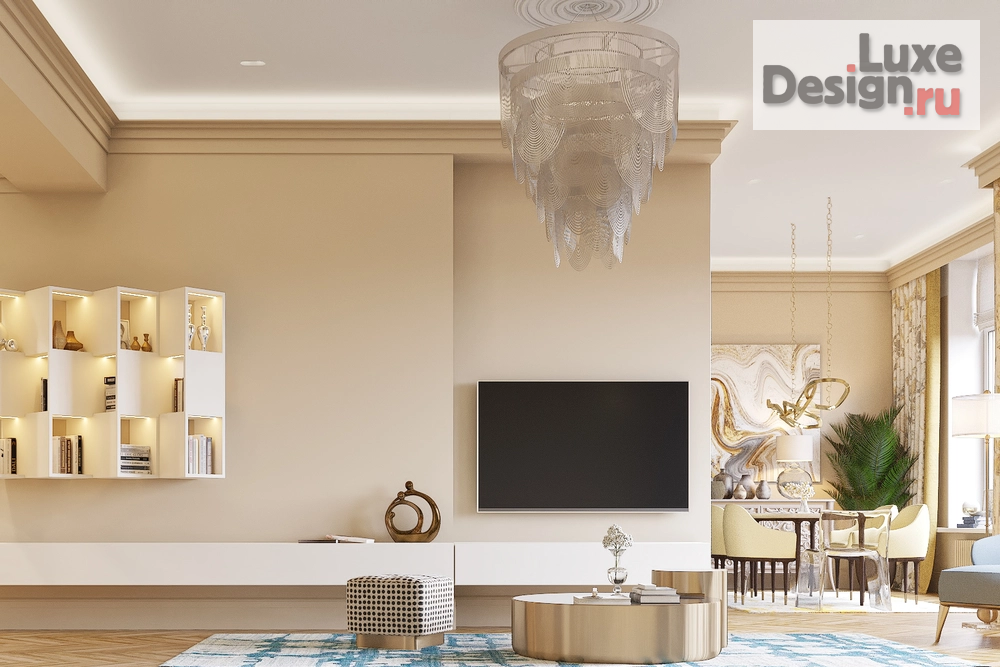 Дизайн интерьера трехкомнатной квартиры "Квартира PR-75 в ЖК Ривьера " (фото 21)