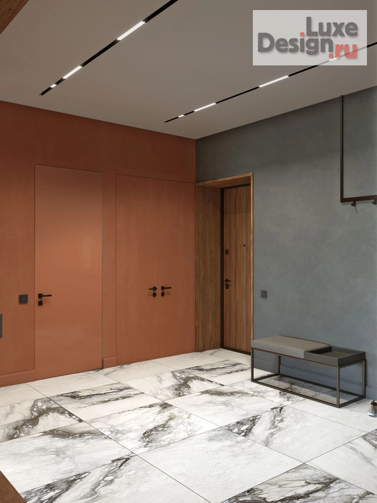 Дизайн интерьера трехкомнатной квартиры "Квартира PR-95 ЖК Макаровский" (фото 10)