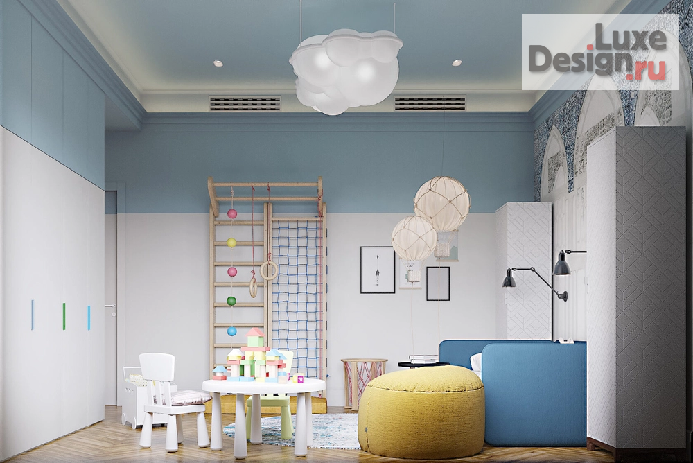 Дизайн интерьера трехкомнатной квартиры "Квартира PR-75 в ЖК Ривьера " (фото 3)