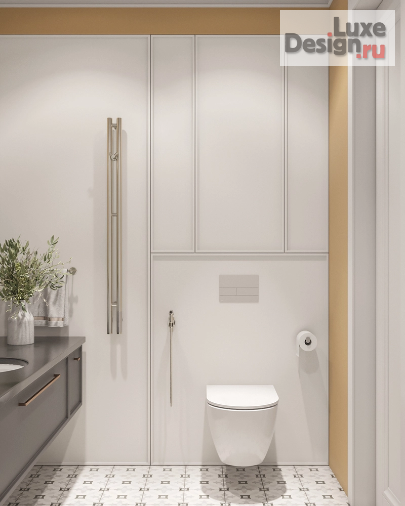 Дизайн интерьера четырехкомнатной квартиры "Квартира PR-101 в ЖК Нагорный" (фото 33)