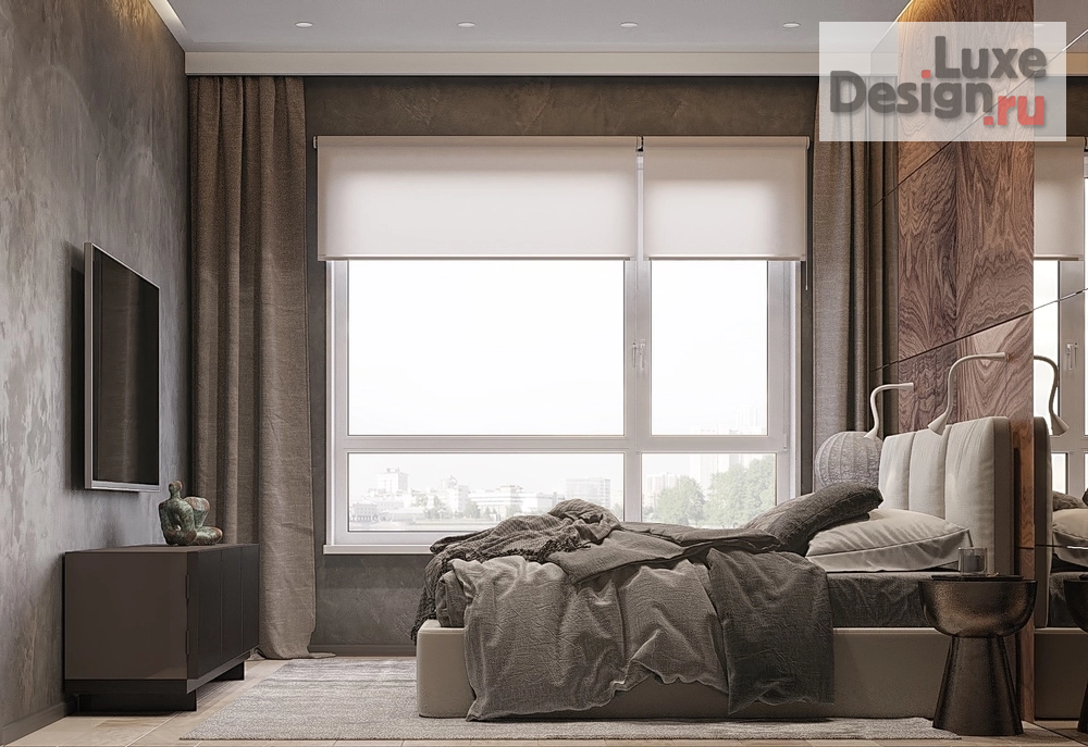 Дизайн интерьера двухкомнатной квартиры "Квартира PR-232 ЖК Клевер - парк" (фото 3)