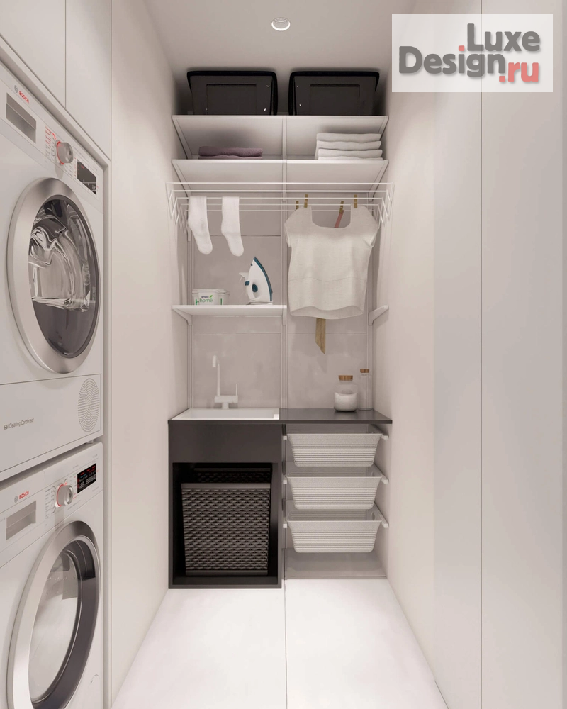 Дизайн интерьера трехкомнатной квартиры "Квартира PR-358 ЖК Нагорный" (фото 39)