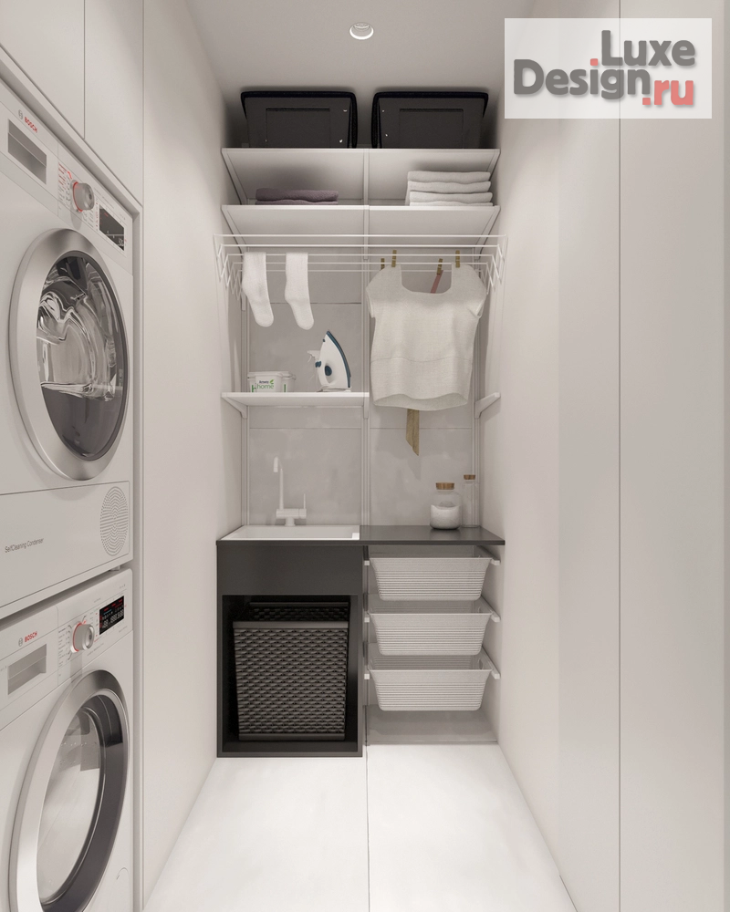 Дизайн интерьера четырехкомнатной квартиры "Квартира PR-101 в ЖК Нагорный" (фото 39)