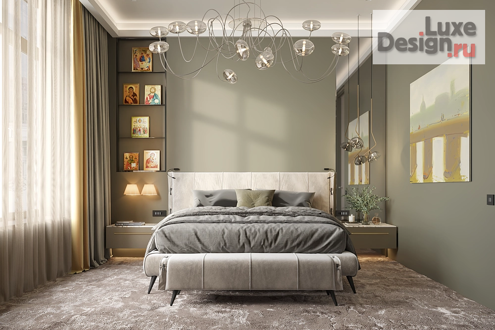 Дизайн интерьера трехкомнатной квартиры "Квартира PR-371 ЖК Ривьера" (фото 7)