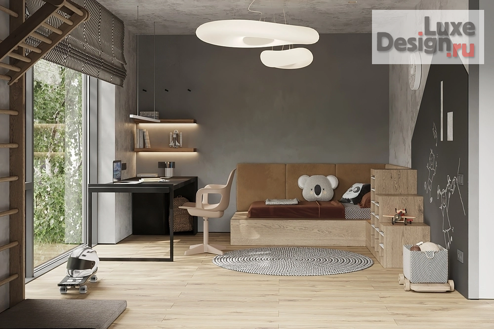 Дизайн интерьера коттеджа "Дом PR-99 в КП Заповедник" (фото 22)