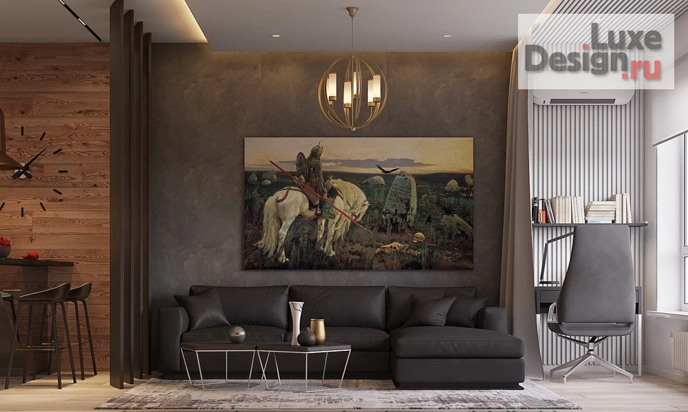 Дизайн интерьера двухкомнатной квартиры "Квартира PR-232 ЖК Клевер - парк" (фото 5)