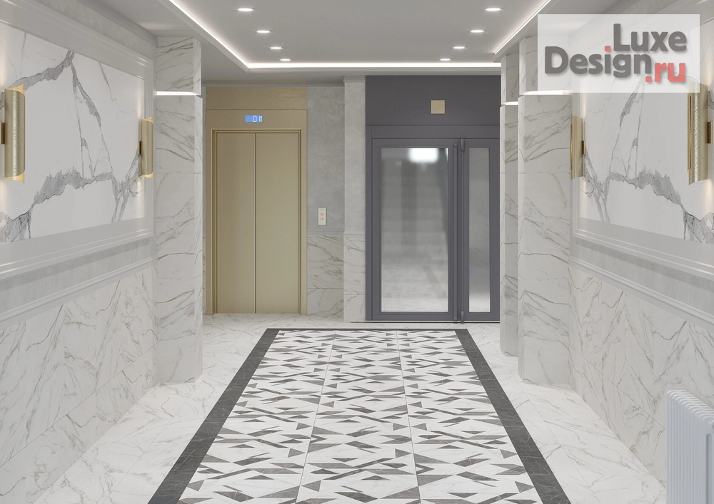 Дизайн интерьера офиса "МОП PR-5 ЖК Сюита" (фото 1)