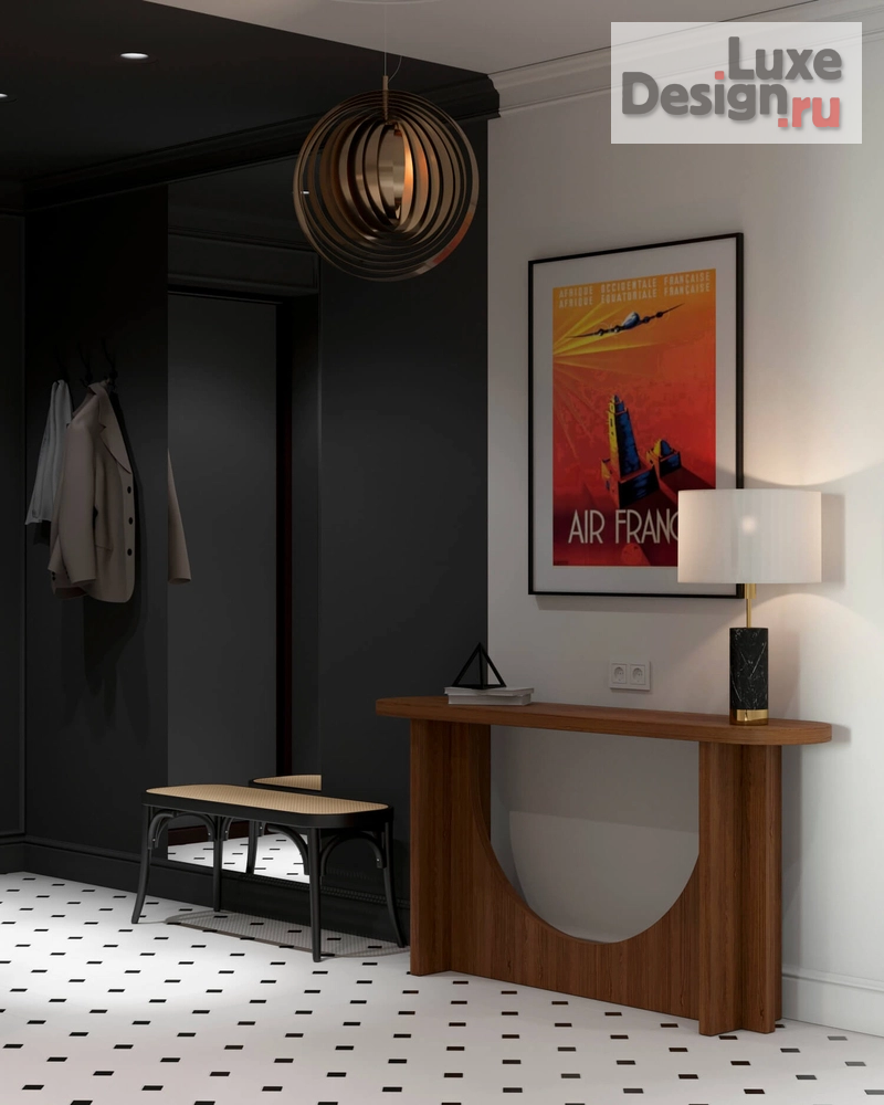 Дизайн интерьера трехкомнатной квартиры "Квартира PR-358 ЖК Нагорный" (фото 7)