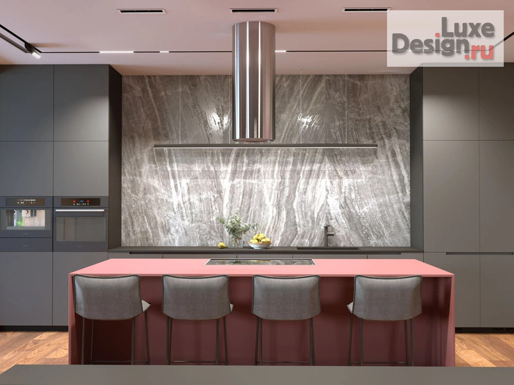 Дизайн интерьера трехкомнатной квартиры "Квартира PR-95 ЖК Макаровский" (фото 3)