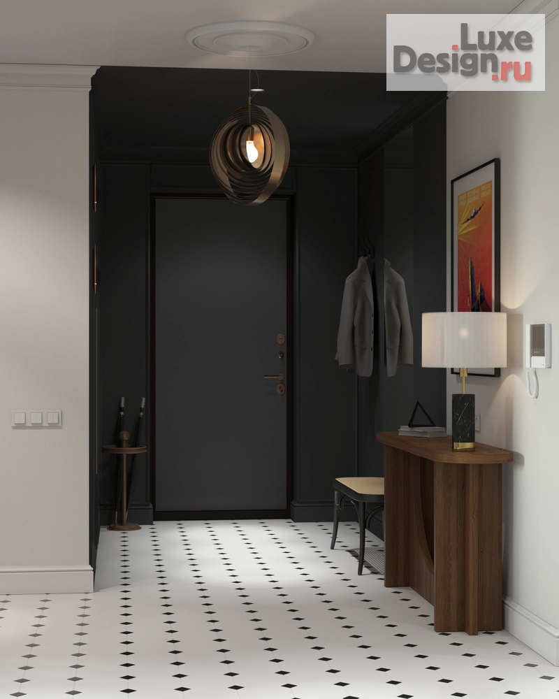 Дизайн интерьера четырехкомнатной квартиры "Квартира PR-101 в ЖК Нагорный" (фото 8)