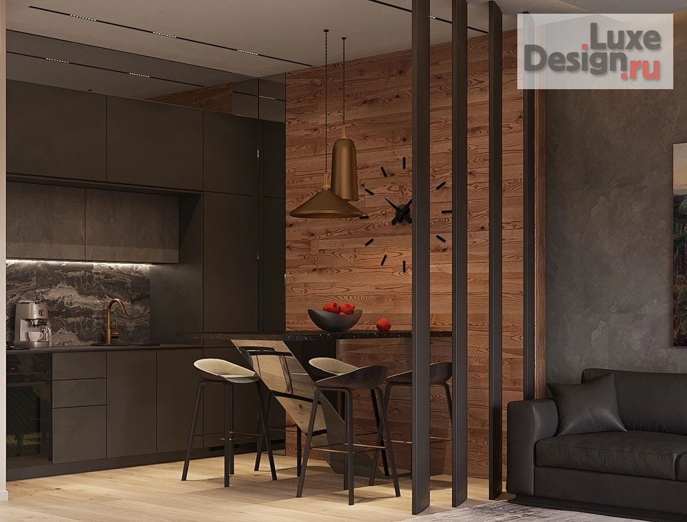 Дизайн интерьера двухкомнатной квартиры "Квартира PR-232 ЖК Клевер - парк" (фото 9)