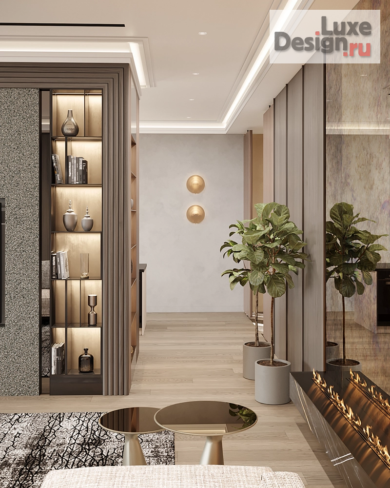 Дизайн интерьера трехкомнатной квартиры "Квартира PR-418 в ЖК Ривьера" (фото 13)