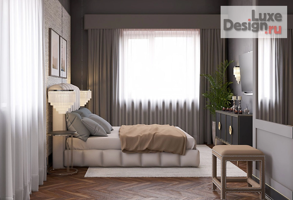 Дизайн интерьера частного дома "Дом PR-189 в стиле Ар-Дэко г. Пермь" (фото 2)