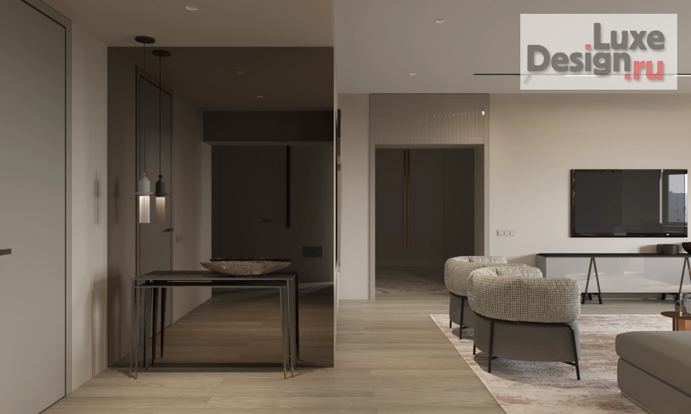 Дизайн интерьера трехкомнатной квартиры "Квартира PR-19 на Мамина Сибиряка" (фото 6)