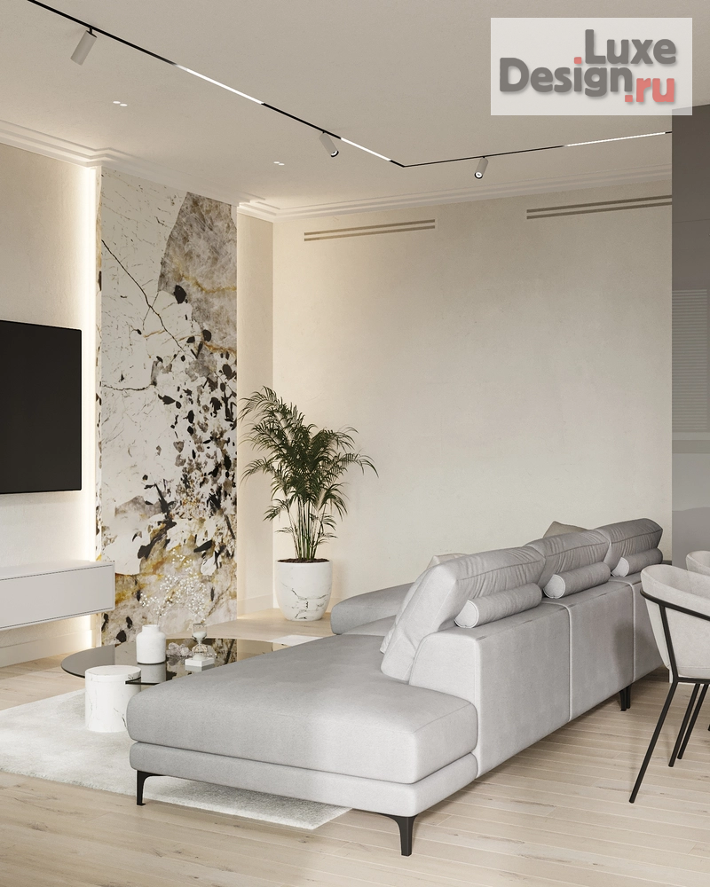 Дизайн интерьера трехкомнатной квартиры "Квартира PR-96 ЖК FORUM CITY" (фото 9)