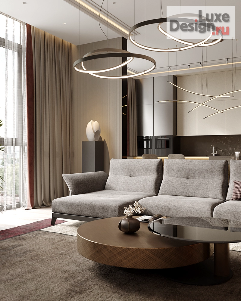 Дизайн интерьера трехкомнатной квартиры "Квартира PR-103 в ЖК Ривьера " (фото 14)