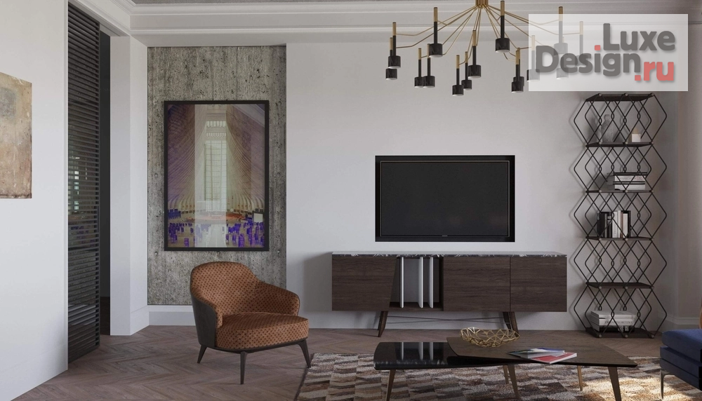 Дизайн интерьера трехкомнатной квартиры "Квартира PR-218 в Клубном доме "Тихвинъ"" (фото 3)