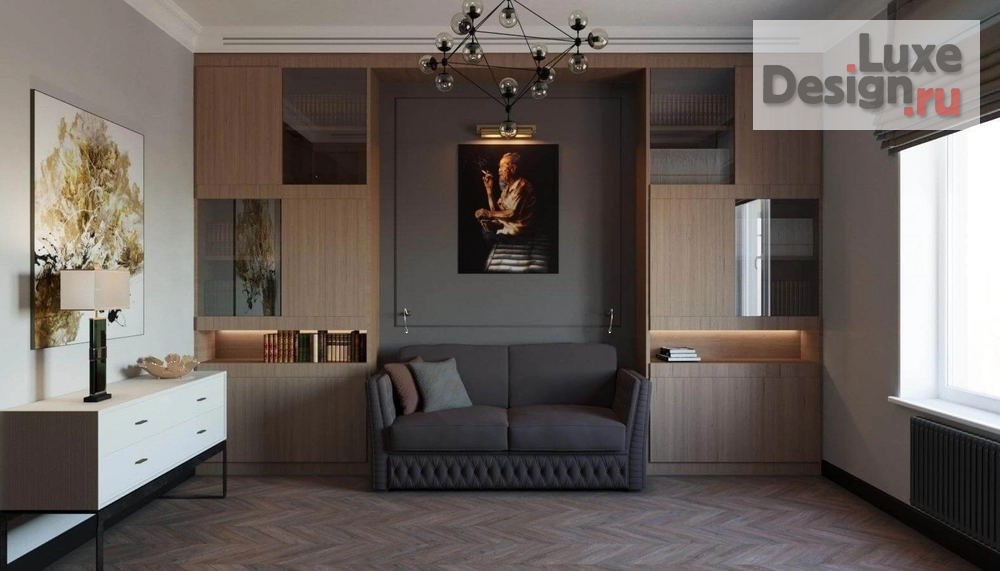 Дизайн интерьера трехкомнатной квартиры "Квартира PR-218 в Клубном доме "Тихвинъ"" (фото 12)