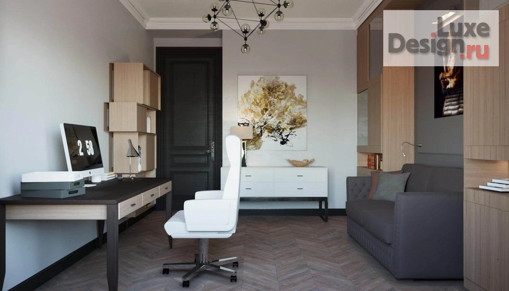 Дизайн интерьера трехкомнатной квартиры "Квартира PR-218 в Клубном доме "Тихвинъ"" (фото 13)