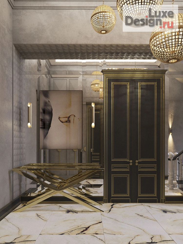 Дизайн интерьера частного дома "Дом PR-189 в стиле Ар-Дэко г. Пермь" (фото 8)