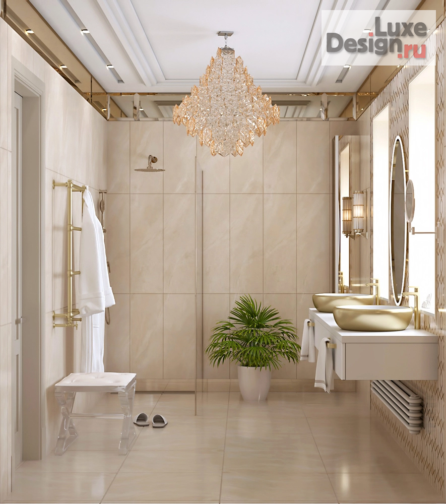 Дизайн интерьера частного дома "Дом PR-189 в стиле Ар-Дэко г. Пермь" (фото 15)