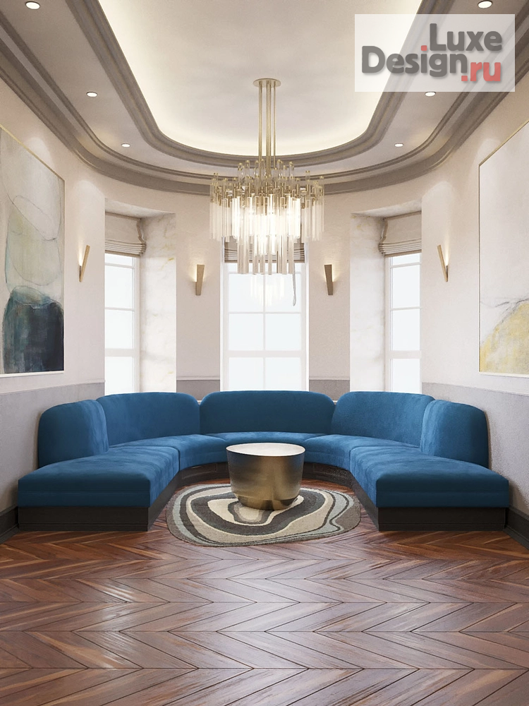 Дизайн интерьера частного дома "Дом PR-189 в стиле Ар-Дэко г. Пермь" (фото 17)