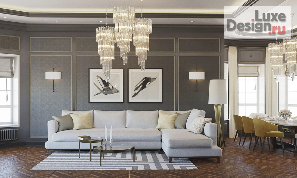 Дизайн интерьера частного дома "Дом PR-189 в стиле Ар-Дэко г. Пермь" (фото 24)