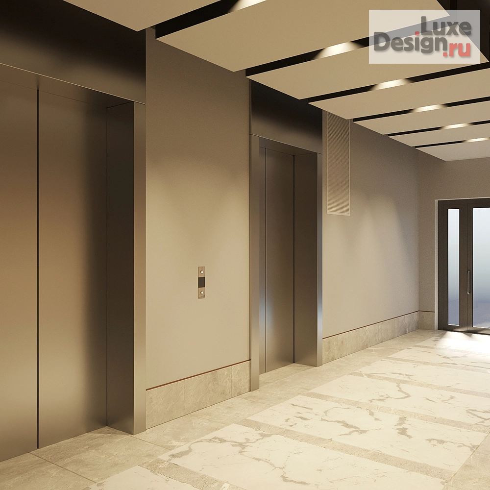 Дизайн интерьера офиса "МОП PR-92 ЖК Парк Столиц Милан" (фото 11)