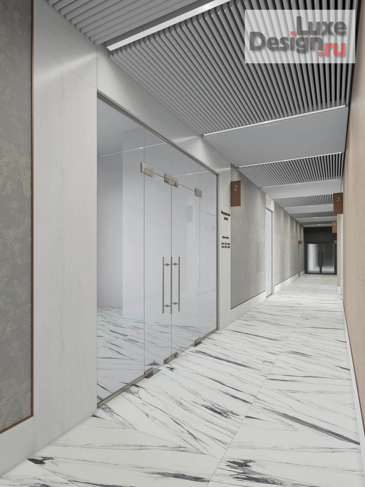 Дизайн интерьера офиса "МОП PR-92 ЖК Парк Столиц Милан" (фото 12)