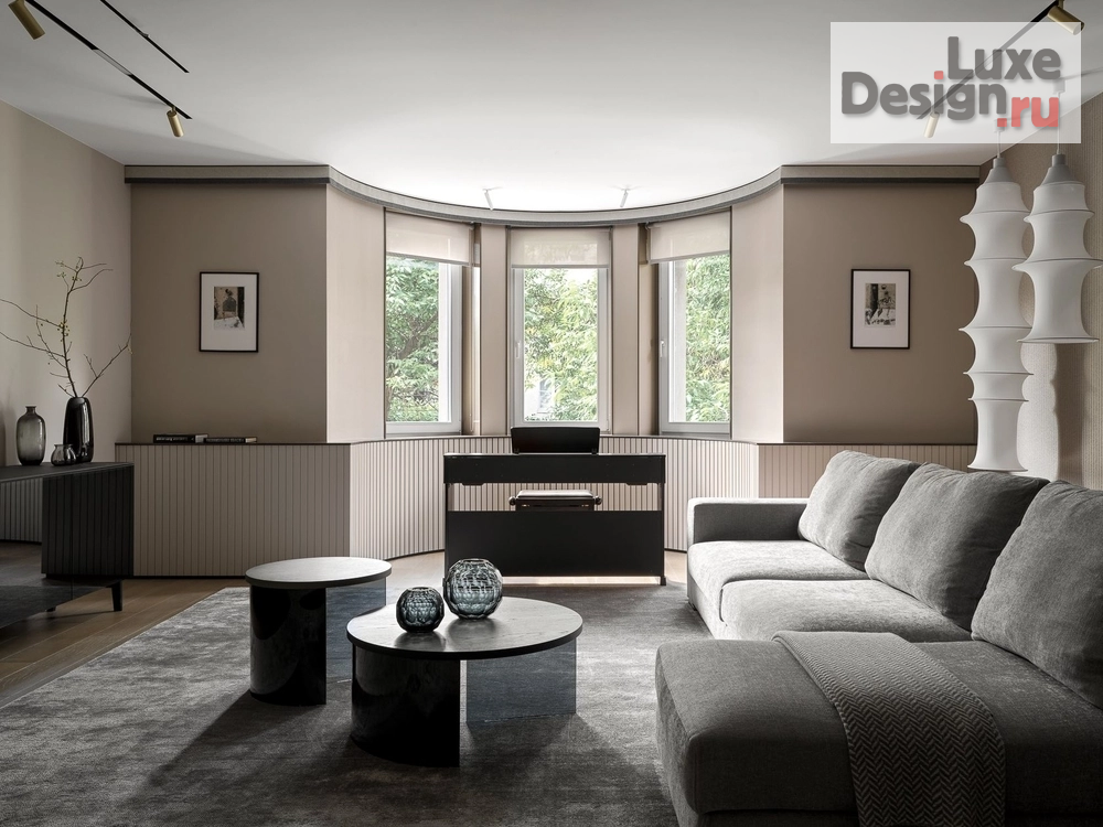 Дизайн интерьера трехкомнатной квартиры "Реализация дизайн-проекта трехкомнатной квартиры "Квартира PR-19 на Мамина Сибиряка"" (фото 5)