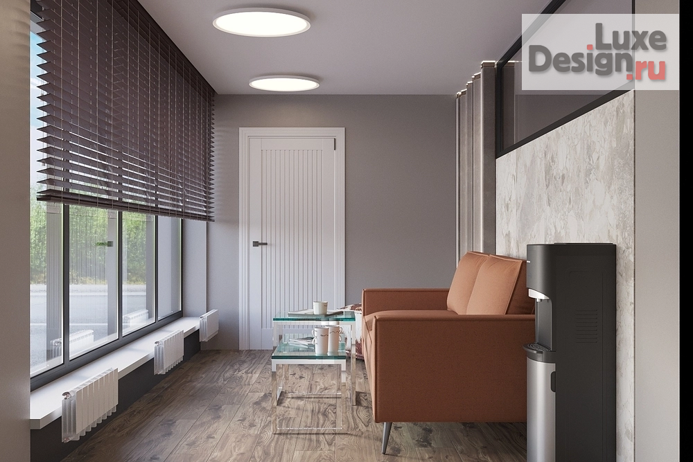 Дизайн интерьера офиса "База Сервисный центр МАНН" (фото 4)