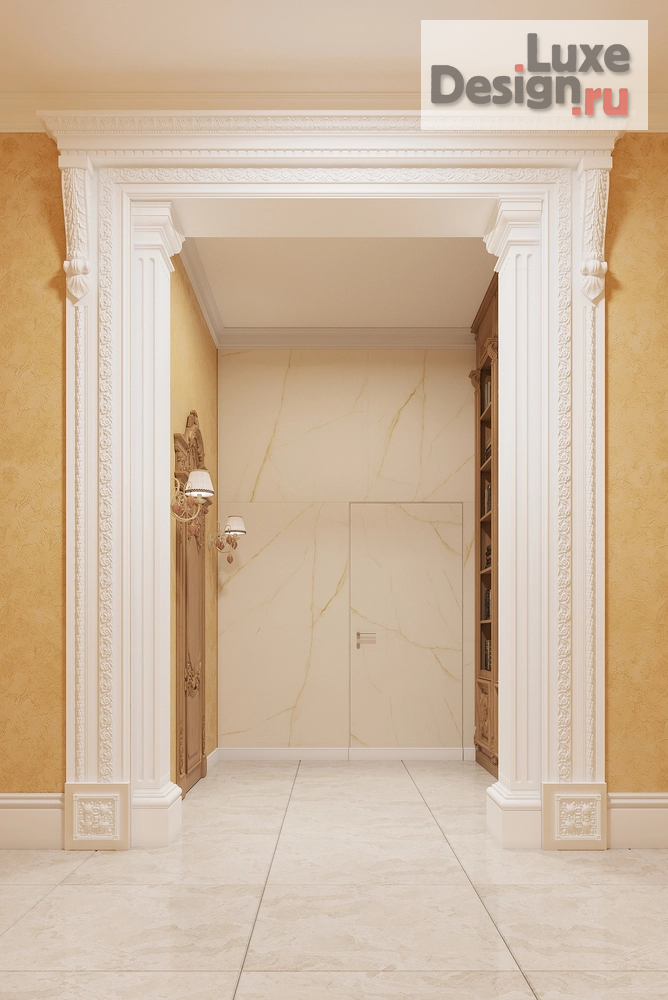 Дизайн интерьера загородного дома "Тамбур при холле в загородном доме г. Реж" (фото 2)