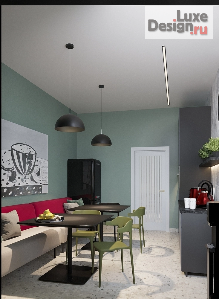 Дизайн интерьера офиса "База Сервисный центр МАНН" (фото 12)