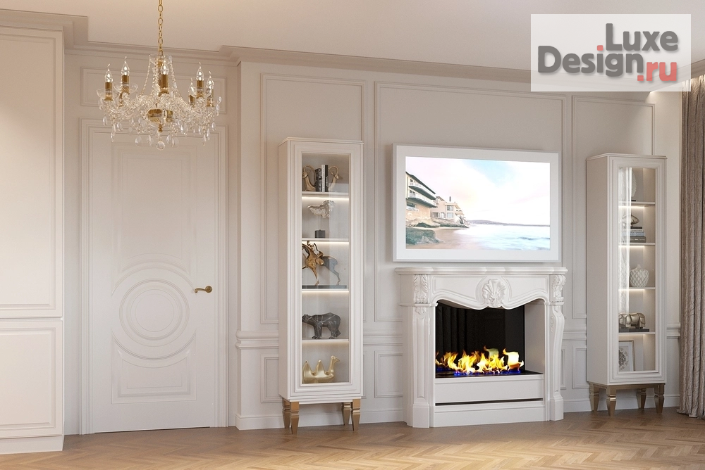 Дизайн интерьера гостиной "Дизайн интерьера гостиной квартиры  ЖК "Квартал на Некрасова"" (фото 5)