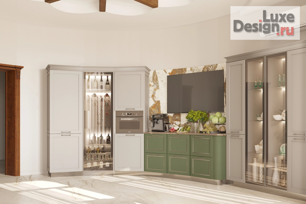 Дизайн интерьера кухни "Дизайн интерьера кухни г. Среднеуральск"" (фото 4)