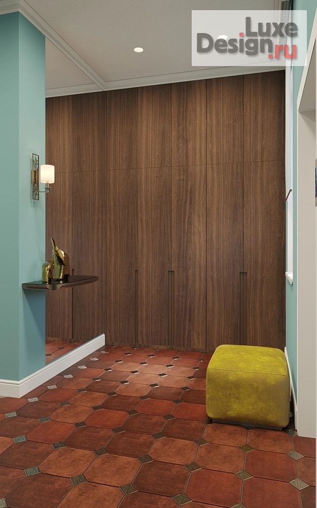 Дизайн интерьера прихожей "Прихожая в загородном доме г.Реж" (фото 3)