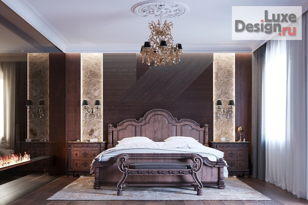 Дизайн интерьера спальни "Спальня в г.Реж" (фото 5)